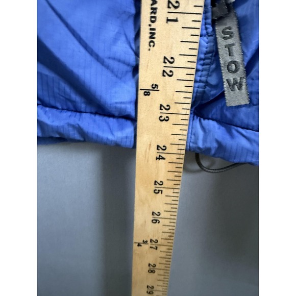 The North Face Jacket Womens Small Blue Insulated Ripstop Full Zip Packable - Picture 6 of 7